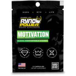 Ryno Power Motivation Pre-Workout Focus Capsules